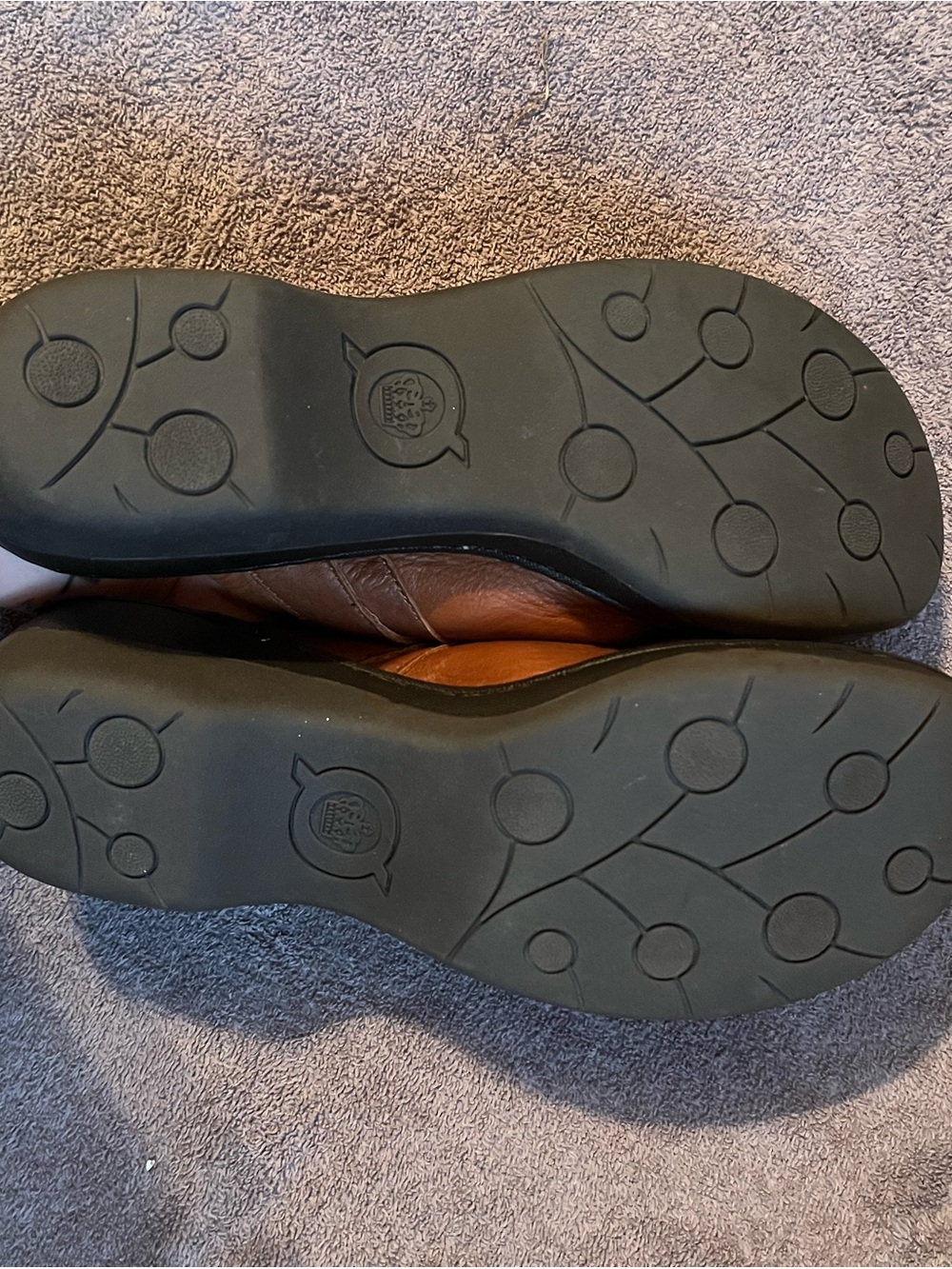 NWOT Born Avoca cognac leather clog mule with buckle woman’s 11 - Picture 4 of 5